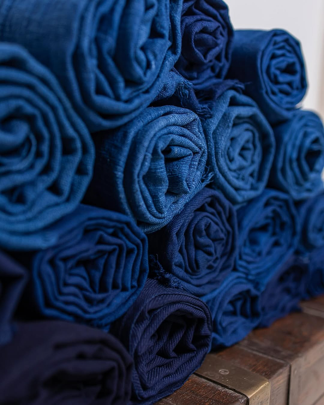 Fabric dyed by Ashok Siju