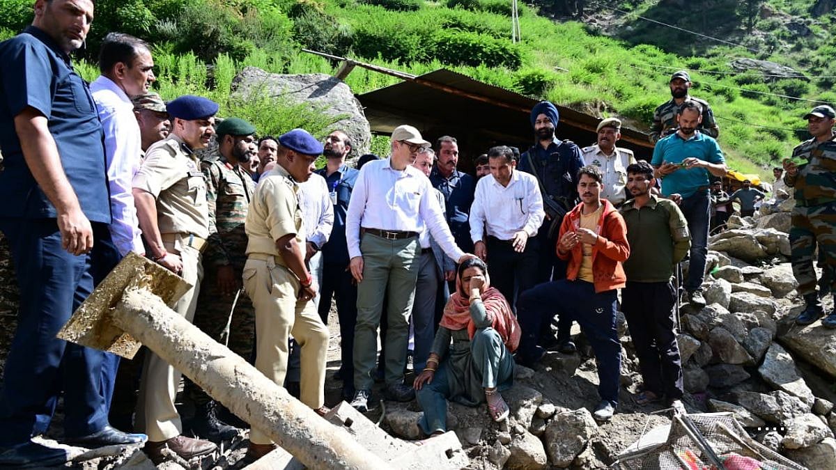 Jammu & Kashmir CM Omar Abdullah Announces Ex-gratia Relief For Kishtwar Cloudburst Victims, ₹2 lakh To Kin Of Deceased