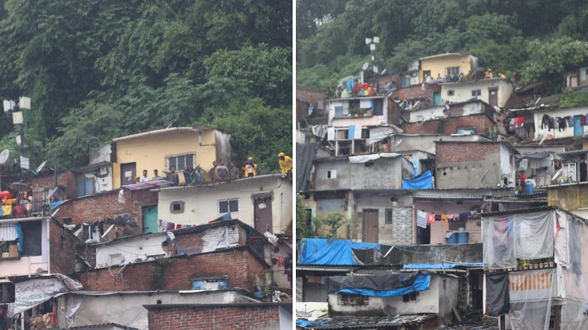 Mumbai Rains: 2 Dead, 2 Injured In Landslide At Vikhroli Society Amid Heavy Showers, City Under Red Alert | Salman Ansari
