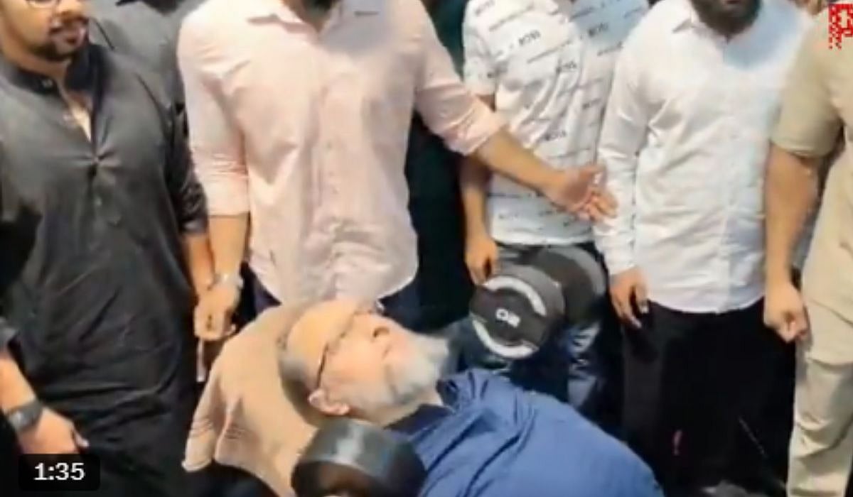 Watch: AIMIM Chief Asaduddin Owaisi Sweats It Out In Gym After Inauguration Ceremony  