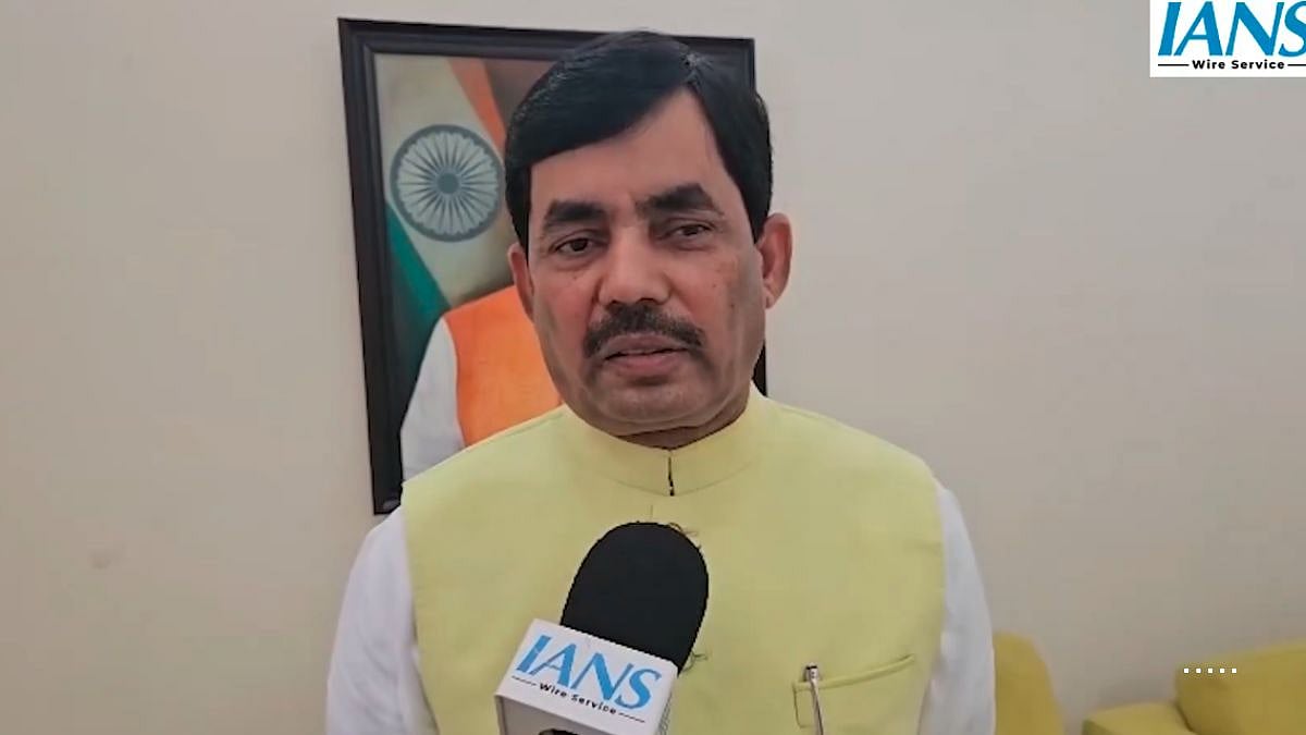 'Congress-RJD Bihar Yatra Failed Political Gimmick,' Says BJP's Shahnawaz Hussain