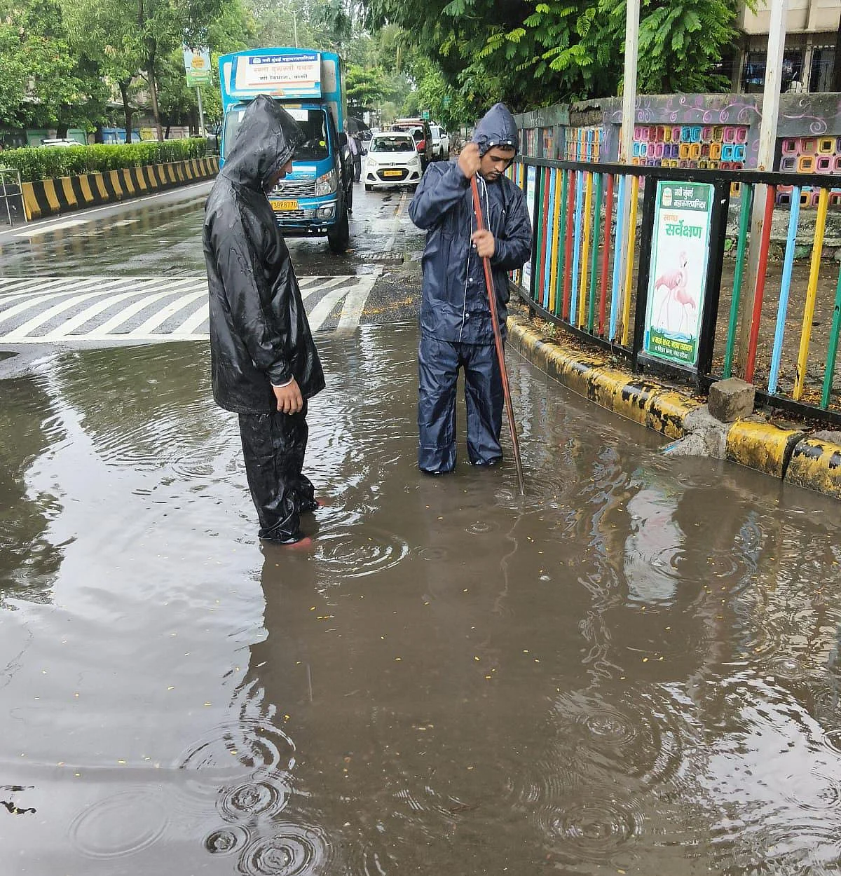 Waterlogging in Key Areas