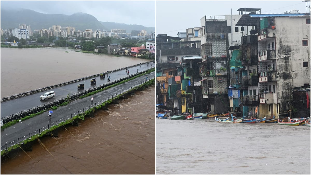 PMC relocates 400 residents to shelters as Panvel faces continuous rainfall and red alert | X - @Poojagupta122