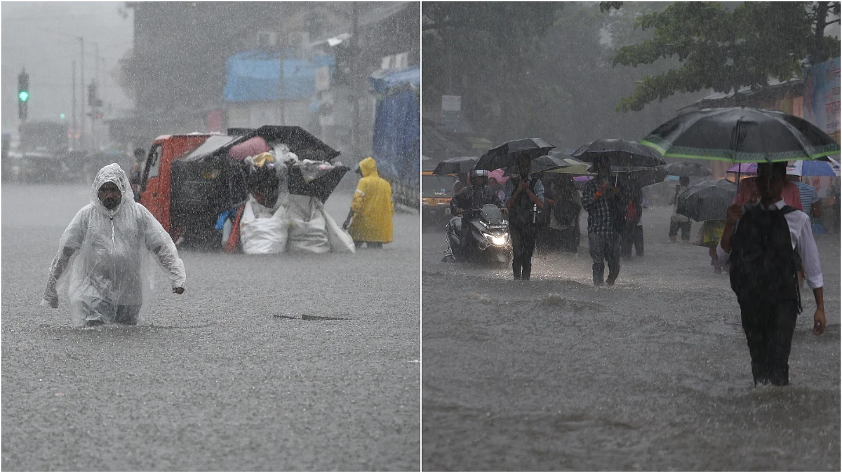 Mumbai Gets 88% Of August Rainfall In 2 Days; Red Alert Issued As Rail And Road Traffic Hit