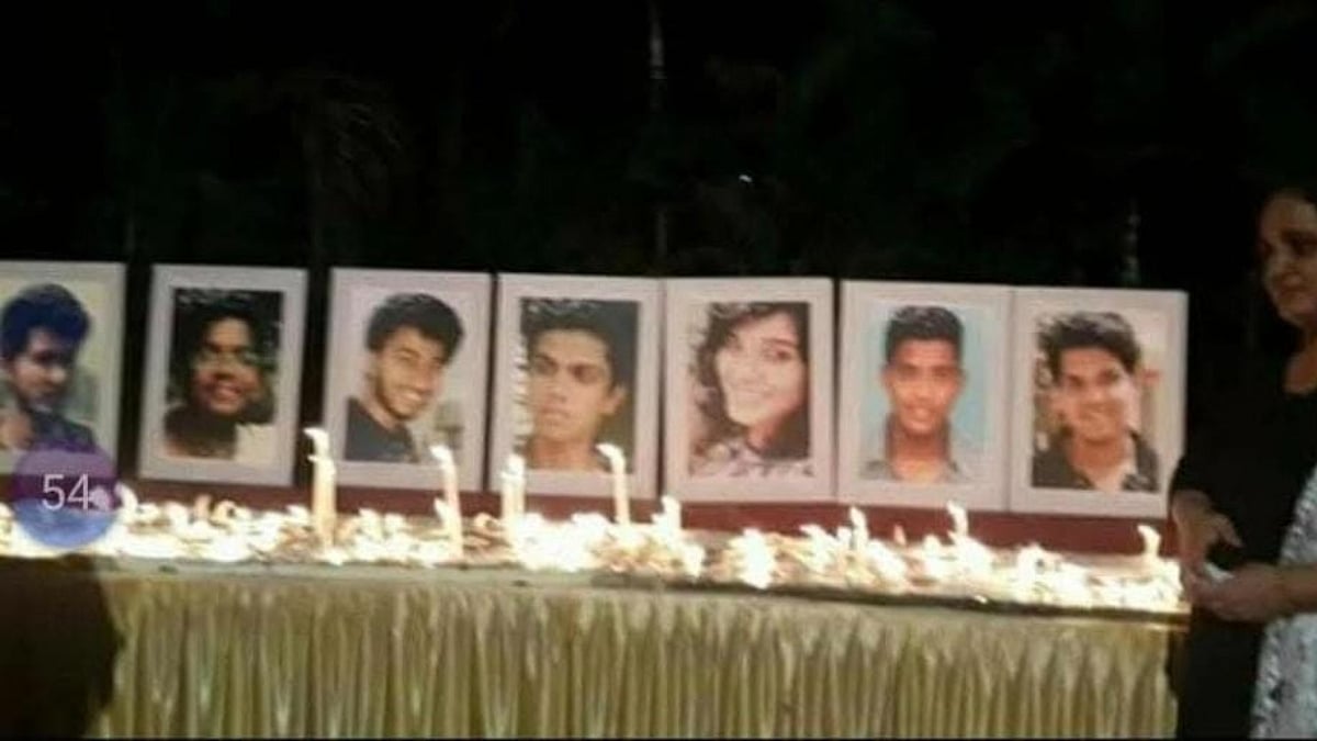 A memorial for the victims