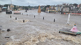 Heavy rain raises reservoir levels in Nashik; controlled releases increase Godavari river flow