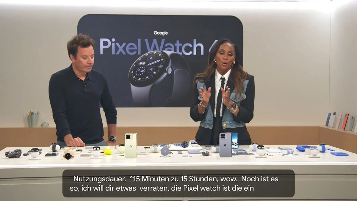 All Pixel products showcased at the event