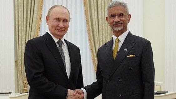 EAM S Jaishankar Meets Russian President Vladimir Putin At Kremlin Amid US Tariff Tensions