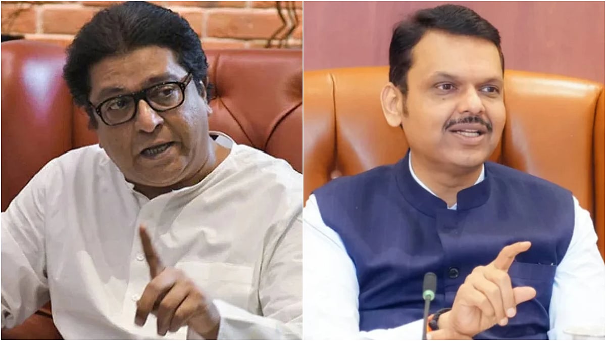 MNS Chief Raj Thackeray and CM Devendra Fadnavis | File Photo