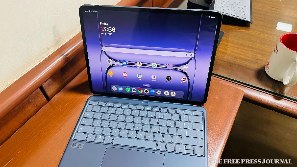OnePlus Pad 3 has a bottom common apps drawer