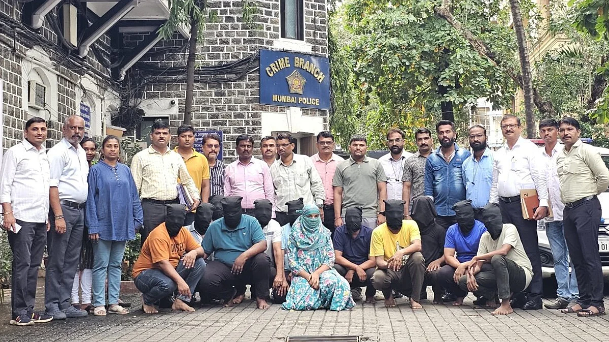 Mumbai Crime Branch Busts ₹60 Crore International Cyber Fraud Syndicate In Kandivali; 943 Bogus...