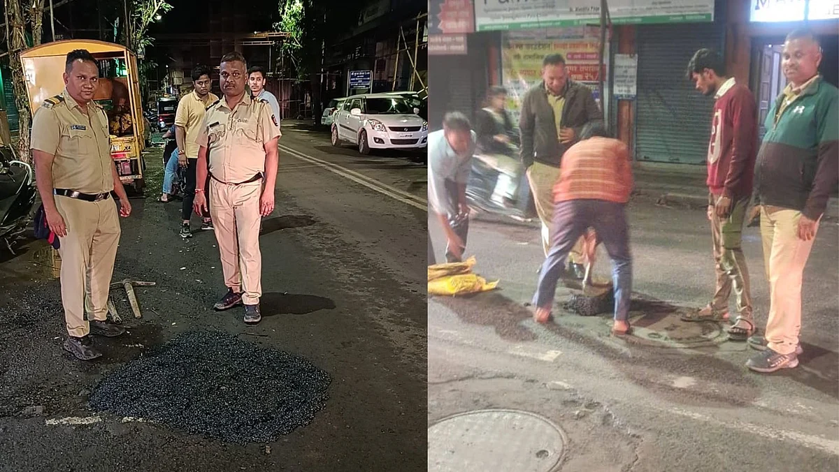 Pune Police-PMC Teams Tackle Potholes, Streetlights & CCTV Issues For Smooth Ganesh Festival