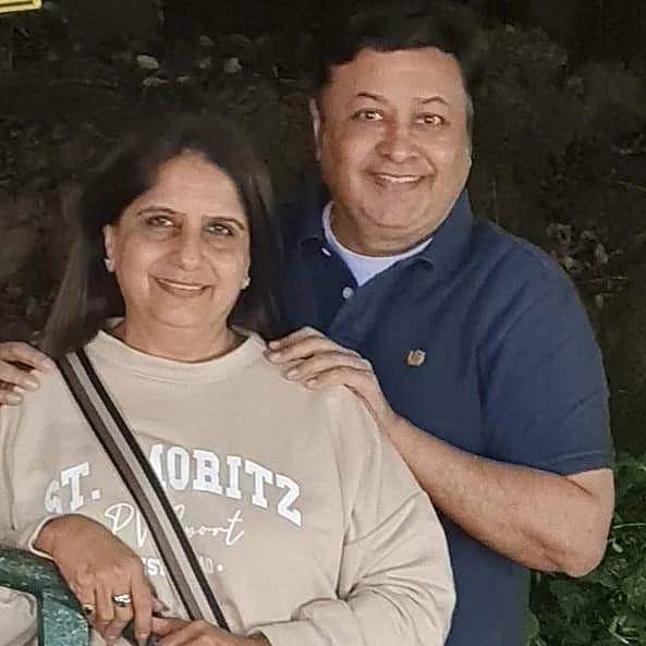 Nimisha Vakharia and Nitin