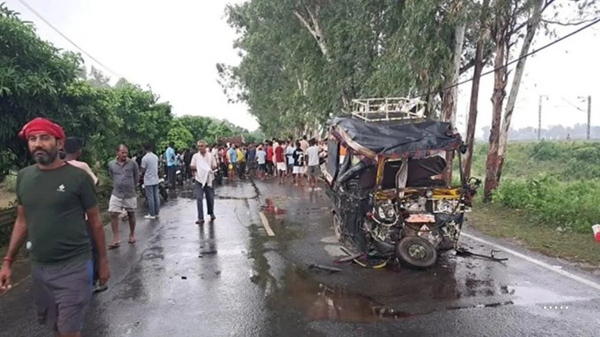 Patna: Eight Villagers Killed, Six Injured After Speeding Truck Rams Into Auto Rickshaw Near...