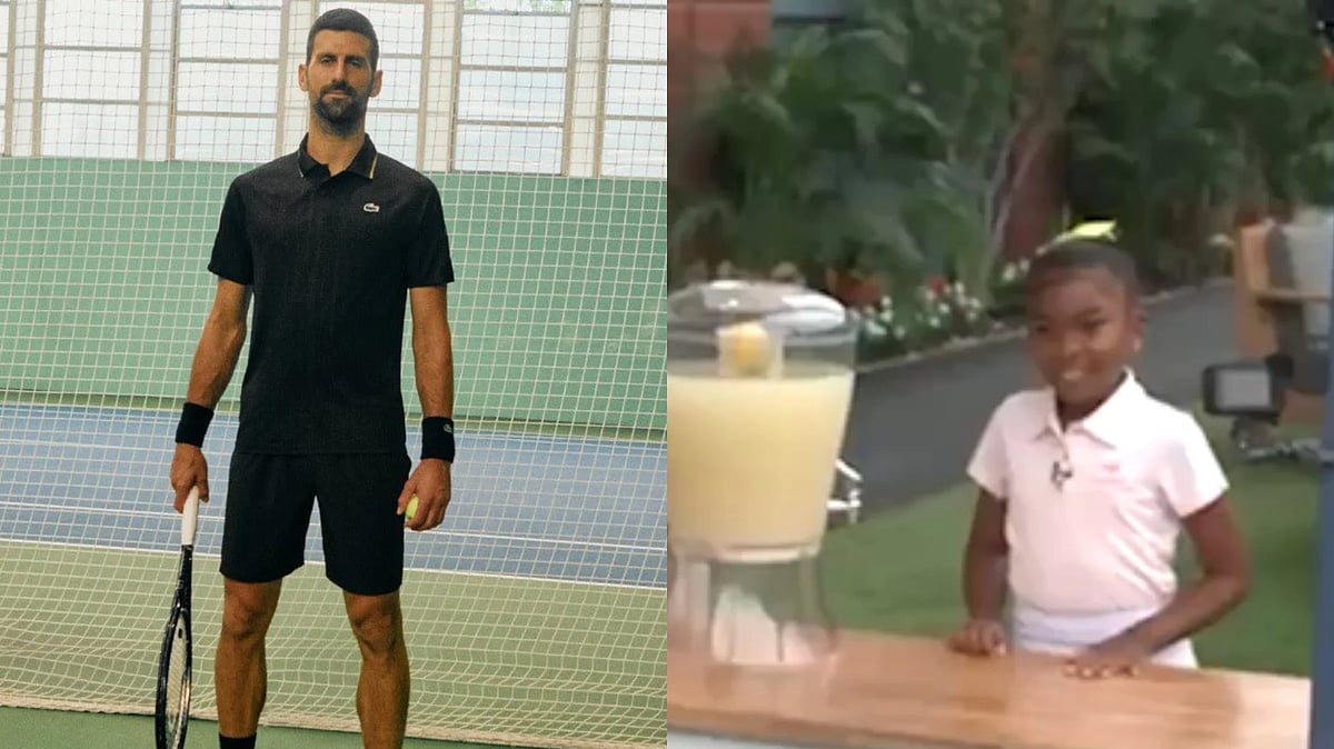 Novak Djokovic (L). | (Image Credits: X)