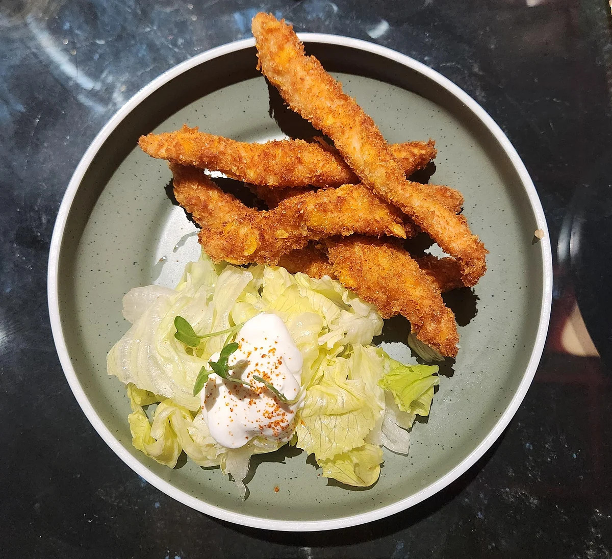 Crispy Lemoned Chicken Strips