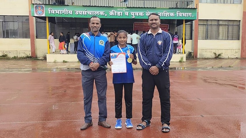 Nashik's Sanika Chaudhary Wins Gold At District Athletics Championship, Secures Spot For State Level Meet
