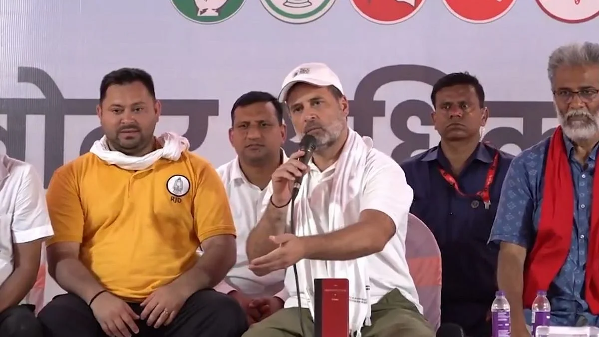 Congress Leader Rahul Gandhi Slams Media Over Poor Coverage Of Voter Adhikar Yatra