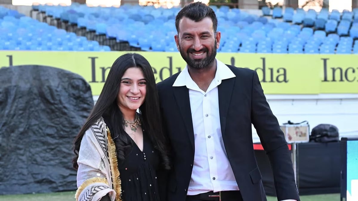 'As You Bid Goodbye To Your First Love..': Cheteshwar Pujara's Wife Pens Profound Note After Veteran Test Specialist's Retirement