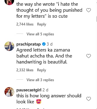 Comments