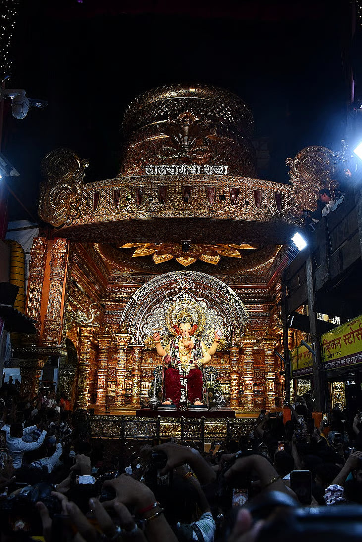Mumbai's Lalbaugcha Raja 2025