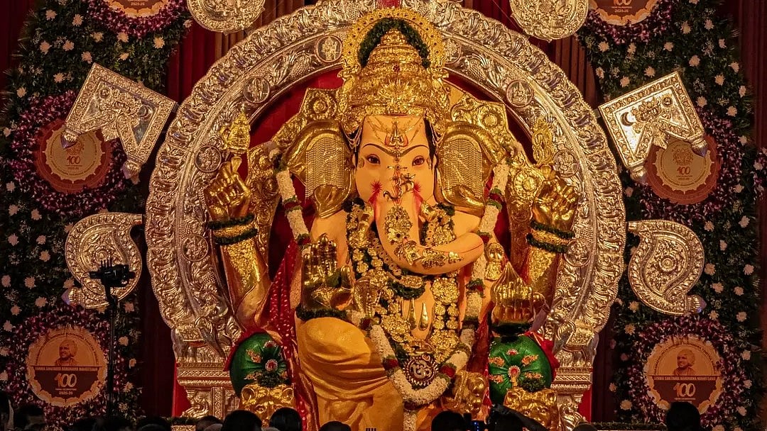 GSB Seva Mandal Ganpati 2025 | Image Courtesy: Instagram (@gsbsevamandalmumbai)