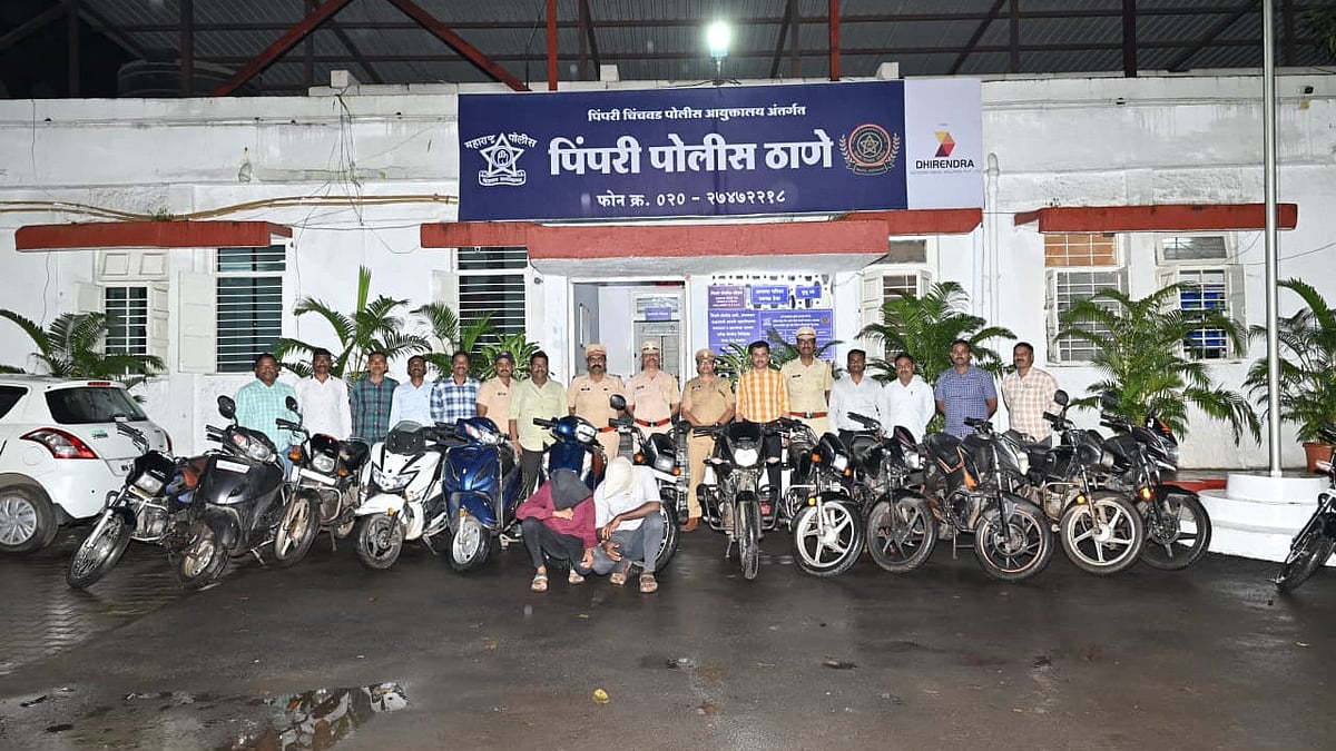 Four Notorious Thieves Accused Of Stealing 20 Vehicles Arrested By Pimpri-Chinchwad Police