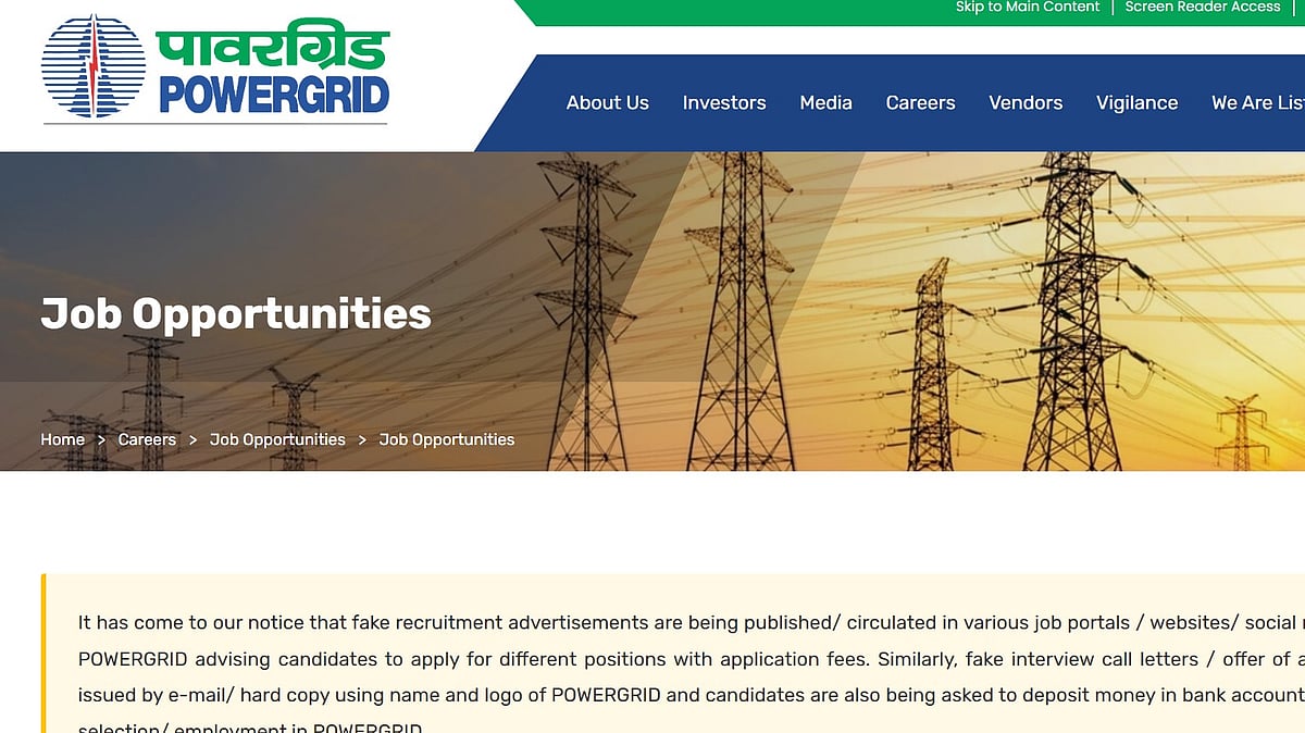 PGCIL Recruitment 2025: Application Opens For 1543 Field Engineer & Supervisor Posts At...
