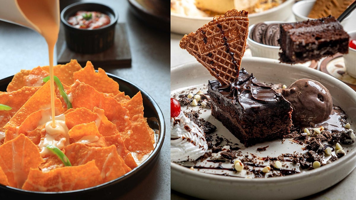 Nachos and Belgian Truffle Chocolate