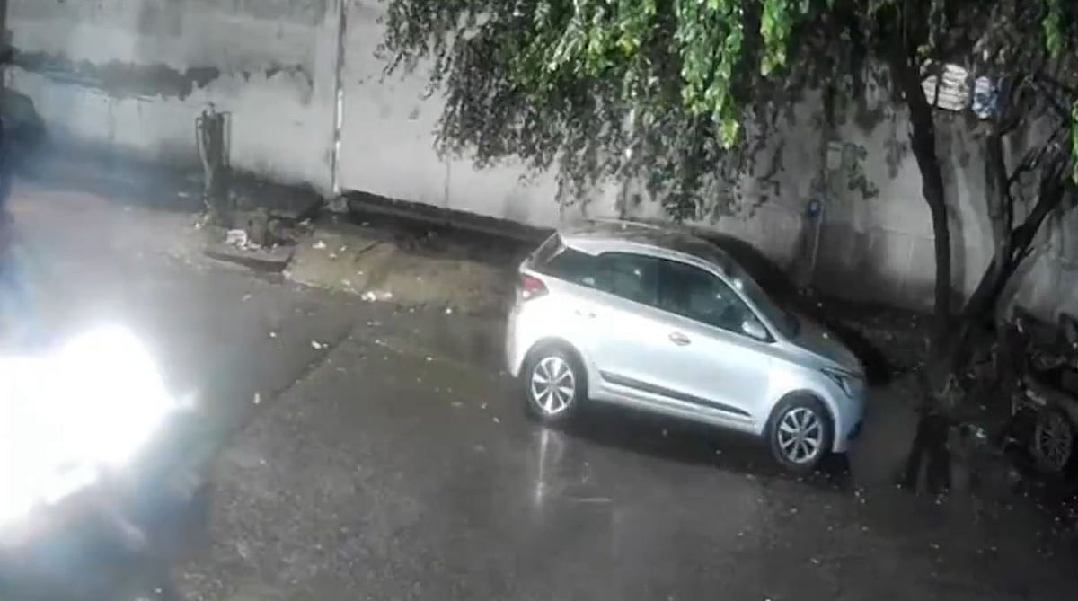 Delhi: Man Dies After Being Hit, Dragged By Car Driven By Minor In Samaypur Badli; CCTV Captures Chilling Moment