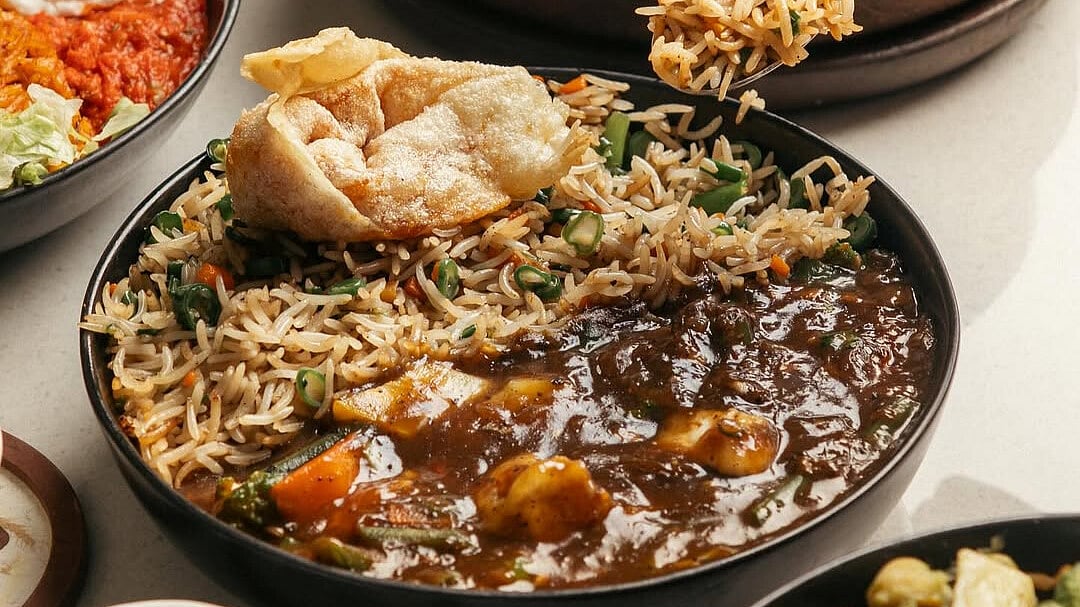 Chinese Black Bean Rice Bowl