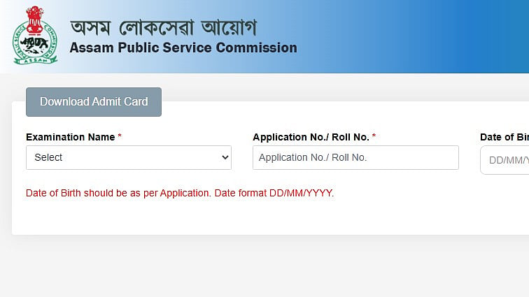 APSC Junior Engineer Civil Recruitment 2025: Admit Cards Out For 160 Vacancies Under Water Resources Dept At apsc.nic.in; Written Test On August 31