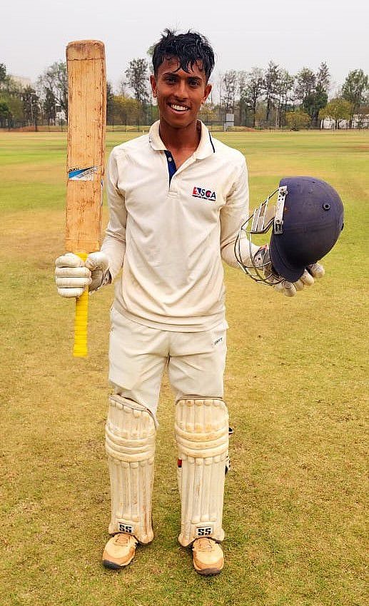 Nashik's left-armer Samkit Surana is an emerging all-rounder, and while captaining the Nashik District Under-19 cricket team in the recent season