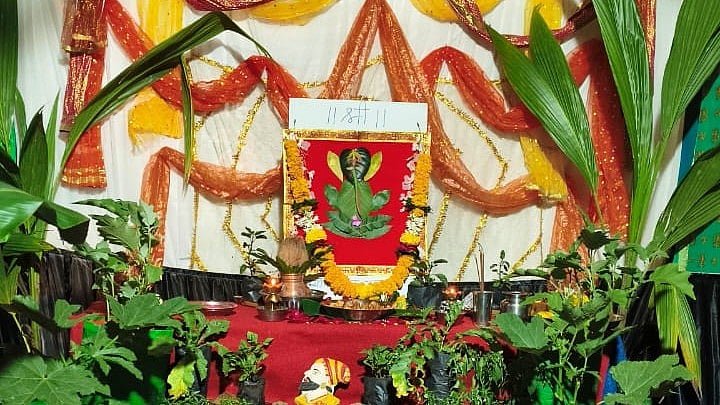 Eco-Friendly Ganeshotsav: Latur Shelter Home Creates Ganesha Idol Made From Leaves