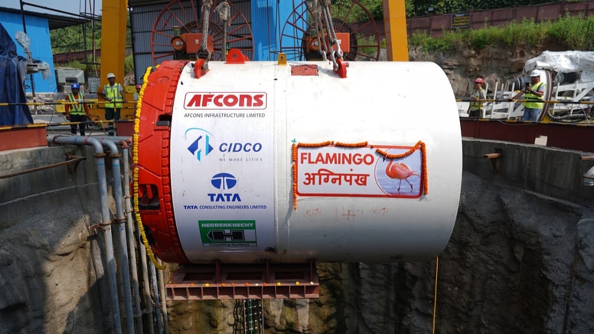 Afcons’ TBM ‘Flamingo’ sets national record with 777m tunnelling in a month for Navi Mumbai water project