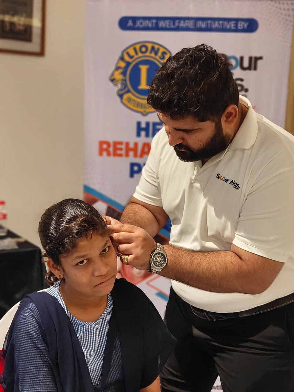 Lions International, in collaboration with Secour Aids Pvt. Ltd., successfully organised a Hearing Rehabilitation Program on 31st August 2025 at Amarpreet Hotel, Chhatrapati Sambhajinagar.