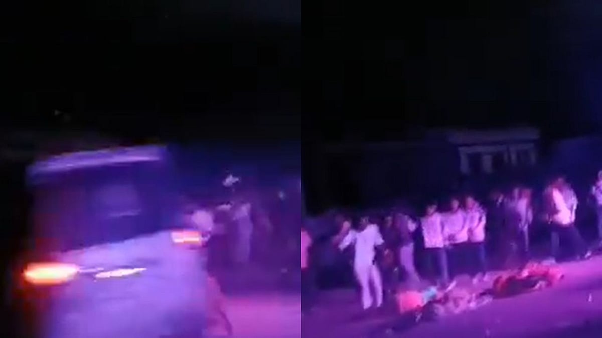 Andhra Pradesh: Devotees Celebrating Ganesha Visarjan Tossed Into Air As Drunk Driver Ploughs...