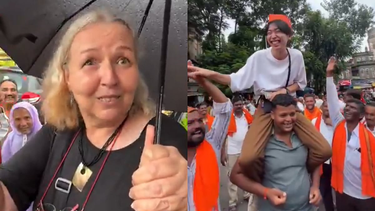 Mumbai: Maratha Protestors Involve Foreign Tourists In Stir, Ask Them To Chant ‘Ek Maratha, Lakh...