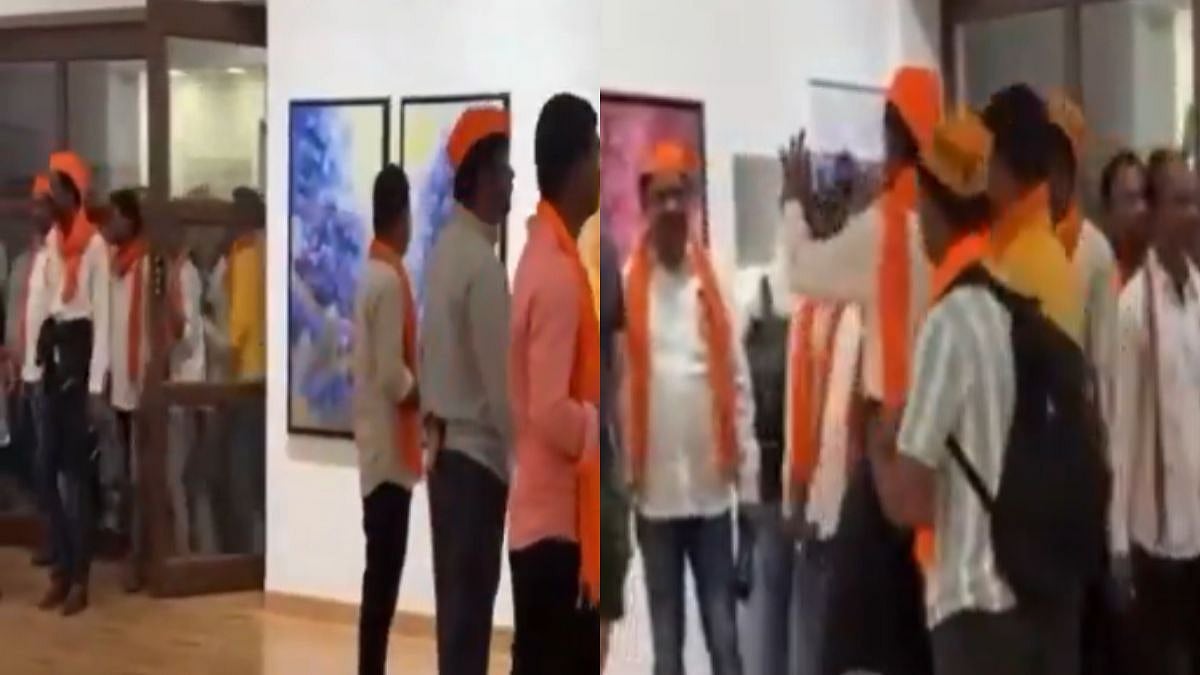 'No Andolan Only Vacation': Maratha Reservation Protestors Spotted At Mumbai's Jehangir Art Gallery, Netizens React | VIDEO | X