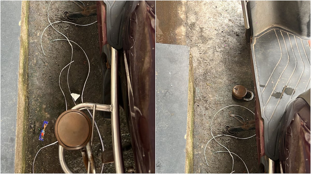 Mumbai Crime: Thieves Wearing Saffron Scarves Caught On CCTV Breaking Into Clothing Shop In Fort Area; Case Registered