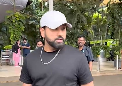 'Aajao, Chodh Deta Hoon Tumko': Rohit Sharma Tells Physiotherapist Amit Dubey At Mumbai International Airport After Undergoing Fitness Tests In Bengaluru; Video