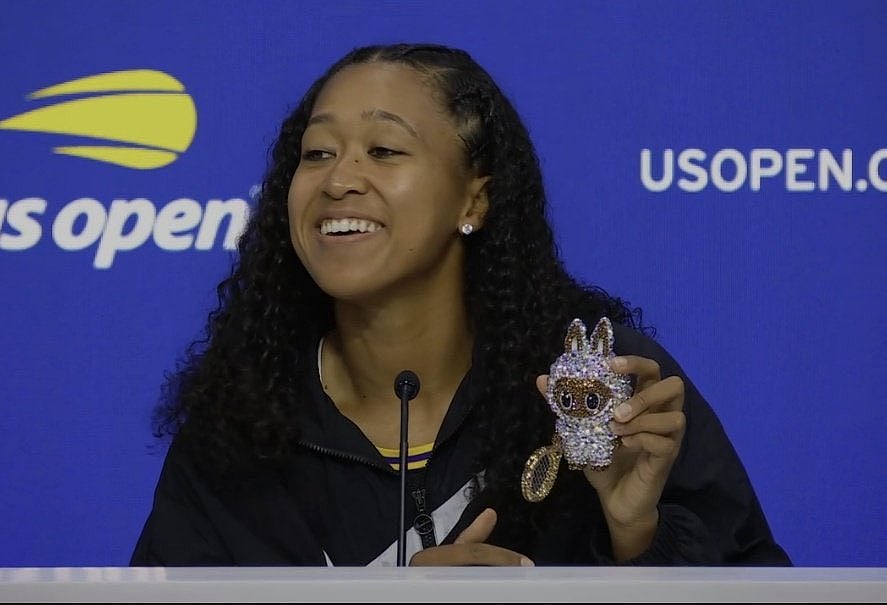 US Open 2025: Naomi Osaka Introduces Her 24 Karat Gold Labubu Doll After Beating Coco Gauff In Round...