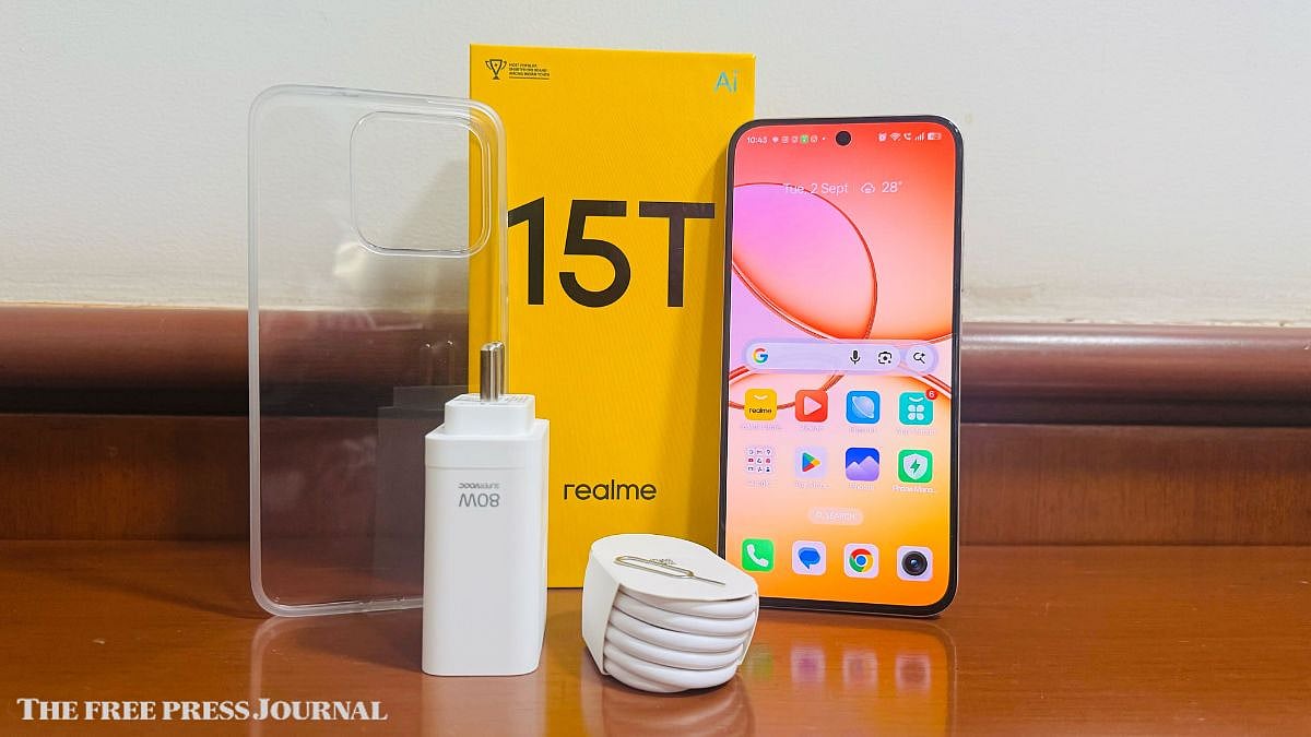 Realme 15T in-box contents