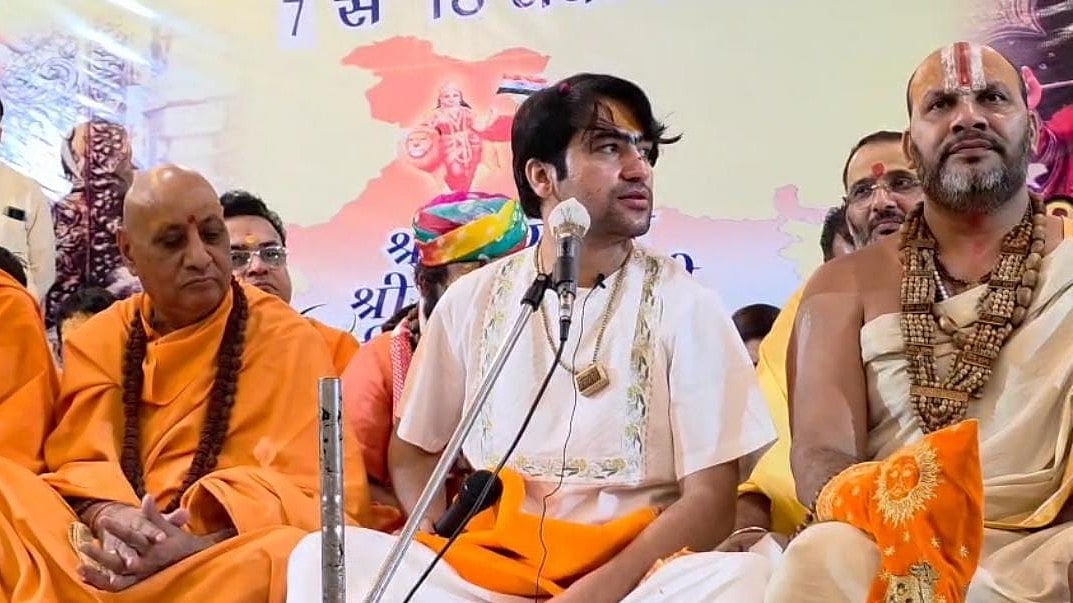 WATCH: Dhirendra Shastri Urges National Anthem Be Played In Temples, Mosques & Churches