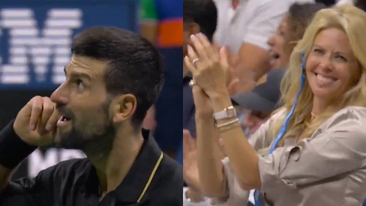 Phenomenal! Novak Djokovic Stuns Crowd After Saving Break Point With Epic 25-Shot Rally During US...