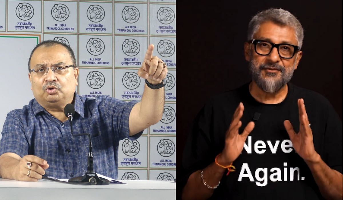 Left: Kunal Ghosh
Right: Vivek Agnihotri | X