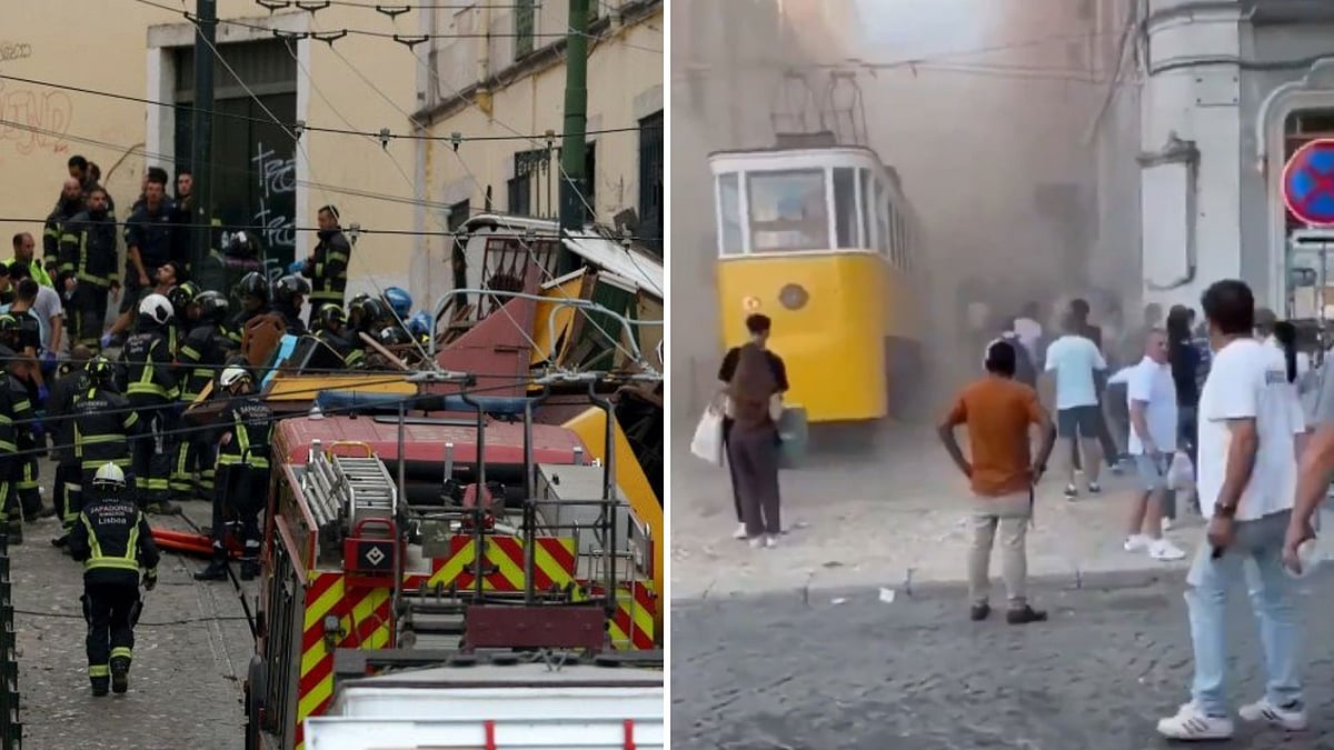 At Least 15 Dead, 23 Injured After Lisbon's Historic Streetcar Derails; Mayor Declares 3-Day Mourning Period - VISUALS 
