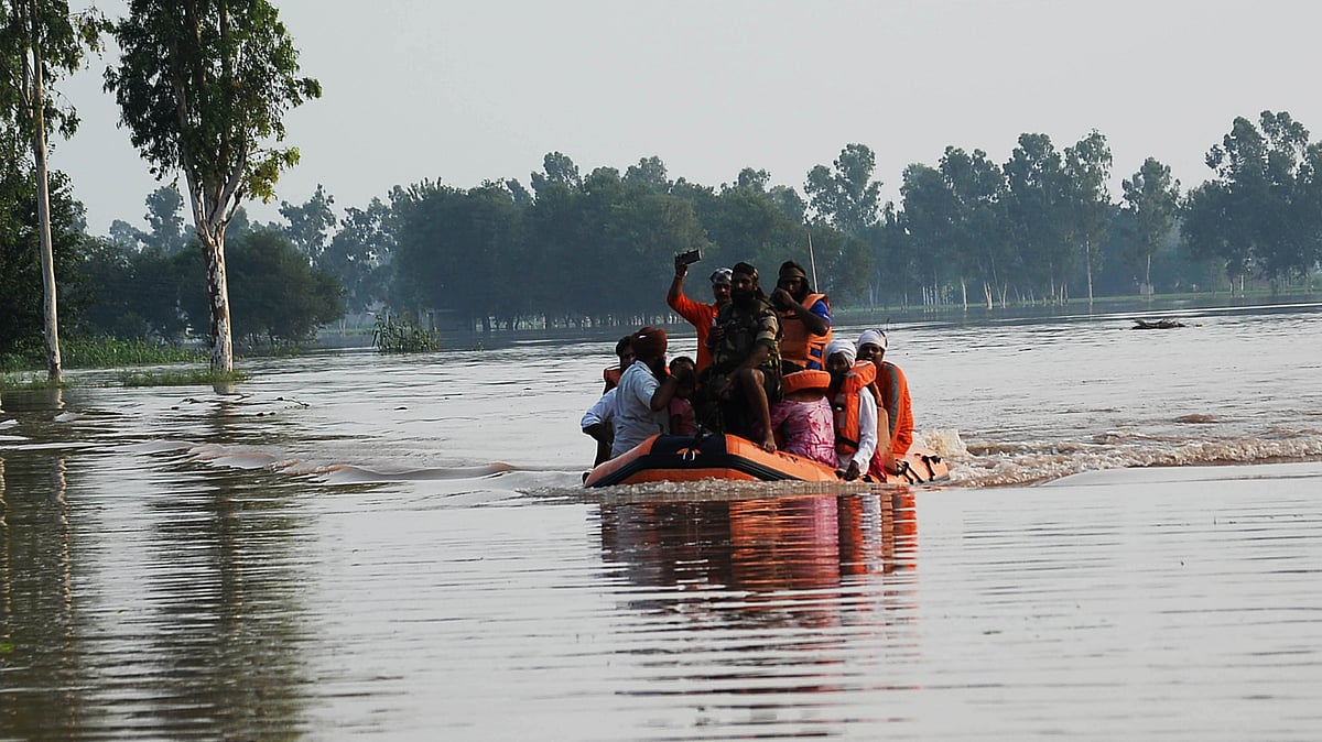 Punjab Floods Fury: Death Toll Reaches 43, Crops On 1.7 Lakh Hectares Destroyed