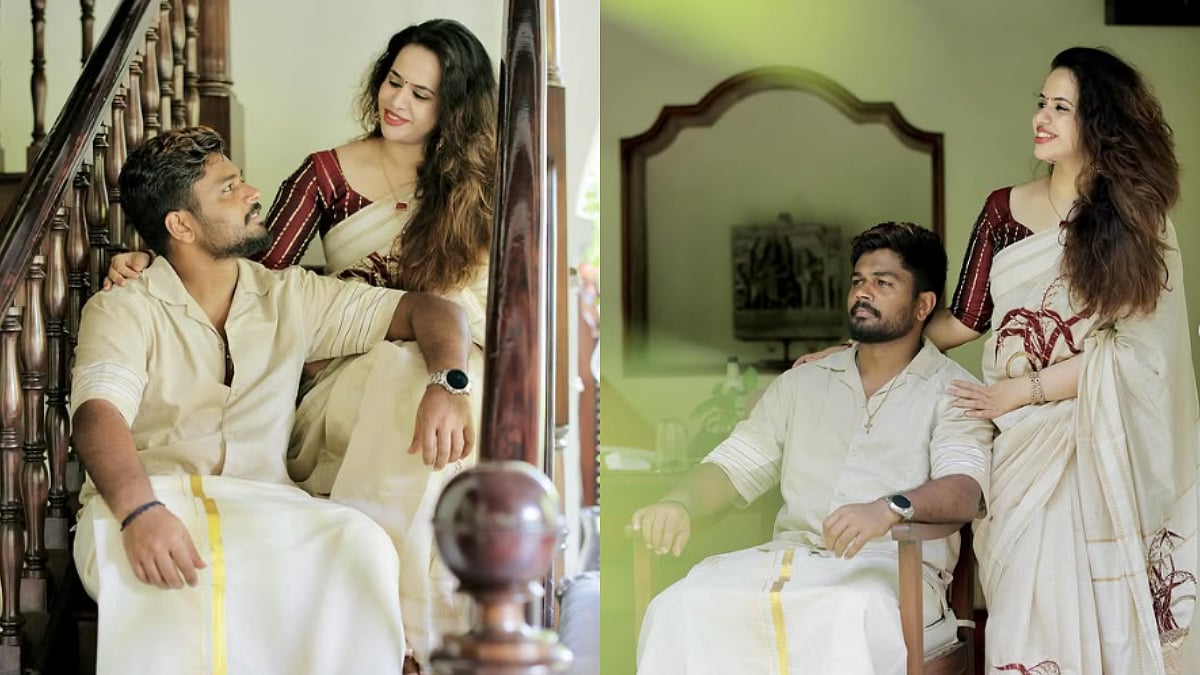 Sanju Samson Posts Candid Moments With Wife On Onam Ahead Of Asia Cup 2025; Check Out Pics