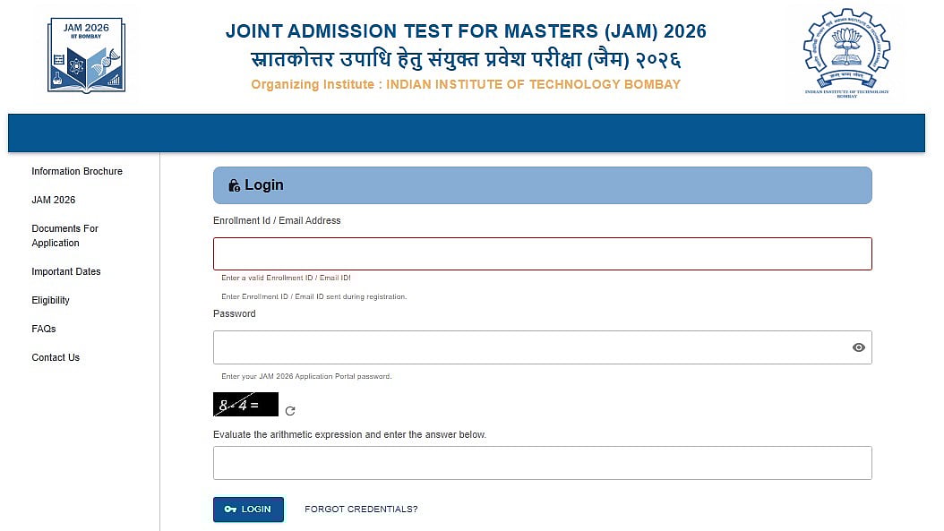 IIT JAM 2026 Registration Begins At jam2026.iitb.ac.in; Here’s How To Register Online